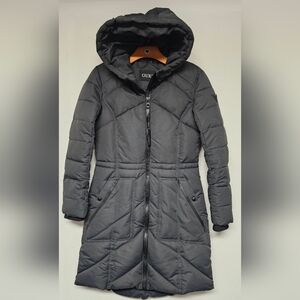 GUESS Women's Gray Puffer Jacket